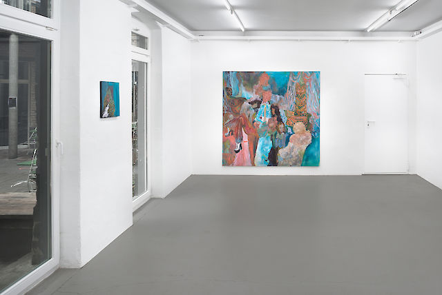 Georgia Gardner Gray, installation view ACUD gallery, Berlin, 2016, photo by Joachim Schulz