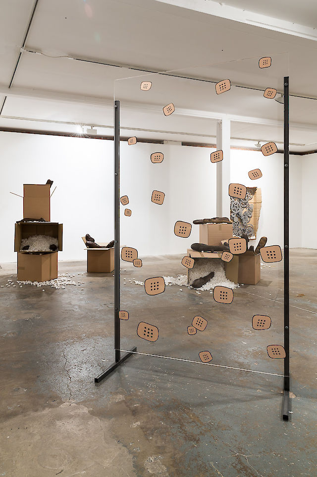 Marlie Mul, installation view, Arbeidsvitaminen, Vilma Gold, London, 2015