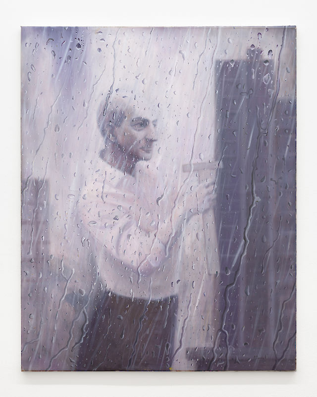 Ben Schumacher, Portrait of Rem Koolhaas, 2014, Oil on canvas, 101&nbsp;×&nbsp;80&nbsp;×&nbsp;2 cm