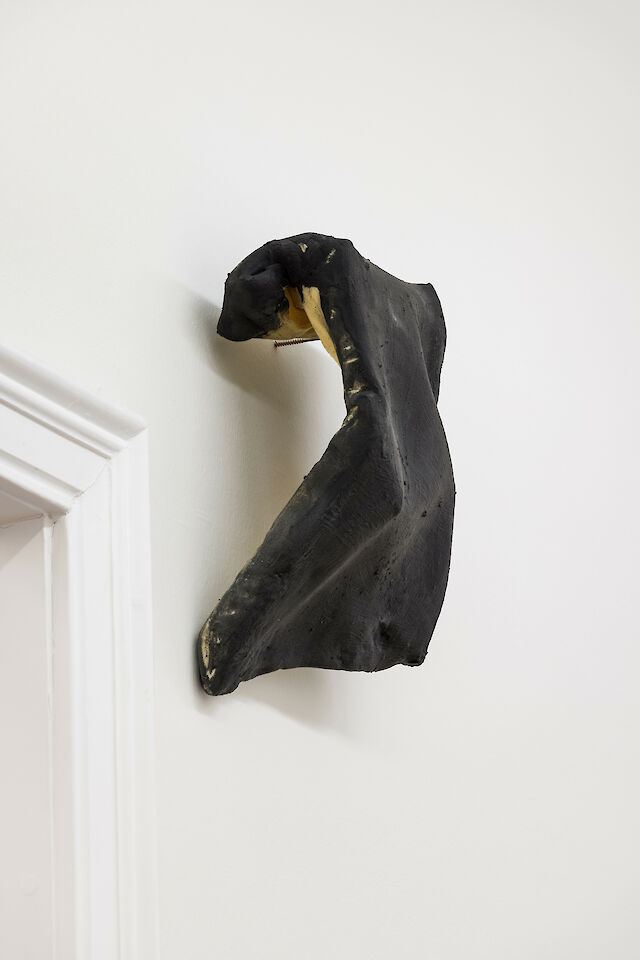 Olga Balema, Untitled, 2021, Wood, foam, latex, 45.5&nbsp;×&nbsp;35.5&nbsp;×&nbsp;20 cm
