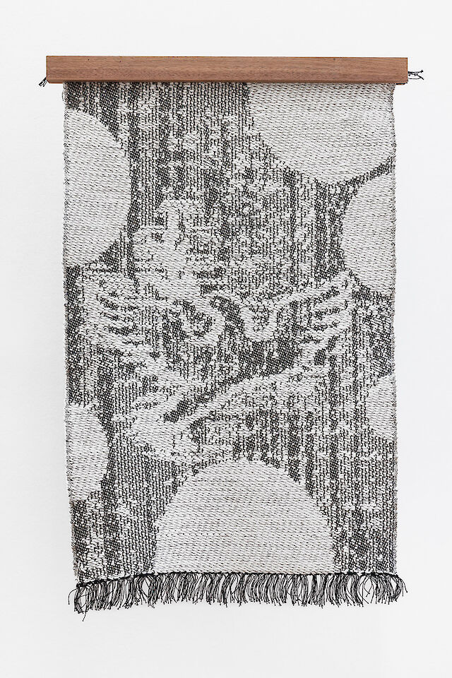 Charlotte Johannesson, Peace, 2019, wool, digitally woven, 95&nbsp;×&nbsp;57 cm