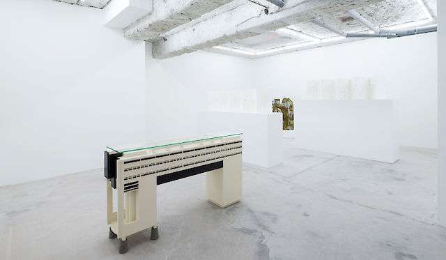Sebastian Black, installation view 3 New Shapes, Balice Hertling, Paris, 2015