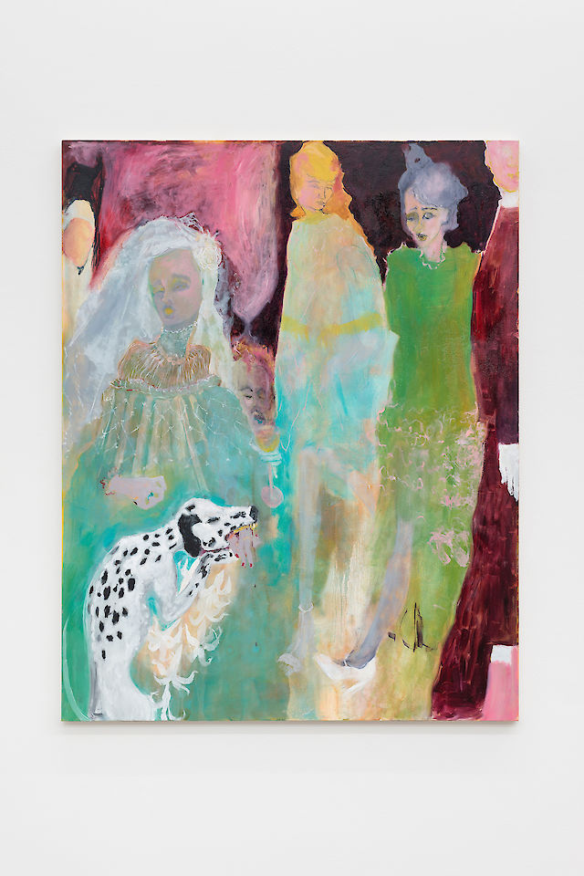 Georgia Gardner Gray, Dalmatine, 2016, Oil and varnish on canvas, 130&nbsp;×&nbsp;105&nbsp;×&nbsp;2 cm, photo by Joachim Schulz
