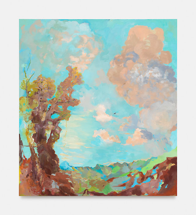 Georgia Gardner Gray, Kant Bat, 2020, oil on canvas, 200&nbsp;×&nbsp;180&nbsp;×&nbsp;4 cm