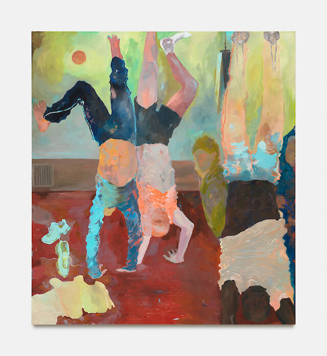 Georgia Gardner Gray, Optimizer, 2021, oil on canvas, 200&nbsp;×&nbsp;180 cm