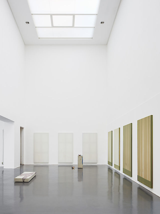 Marie Lund, installation view, Flush, Badischer Kunstverein, Karlsruhe, 2015