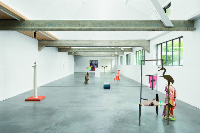 Benoît Maire, installation view In Hawaii, 2020, Les Tanneries, Amilly