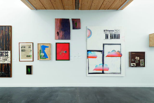 Benoît Maire, installation view In Hawaii, 2020, Les Tanneries, Amilly