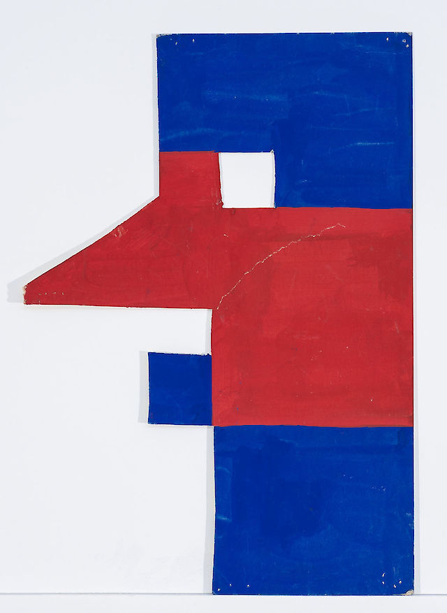 Albert Mertz, Untitled (NOSE MEN), 1987, Gouache on paper, 33&nbsp;×&nbsp;23 cm