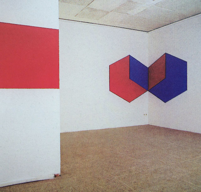 Albert Mertz, Untitled,1985, wall painting, 600&nbsp;×&nbsp;300 x&nbsp;cm