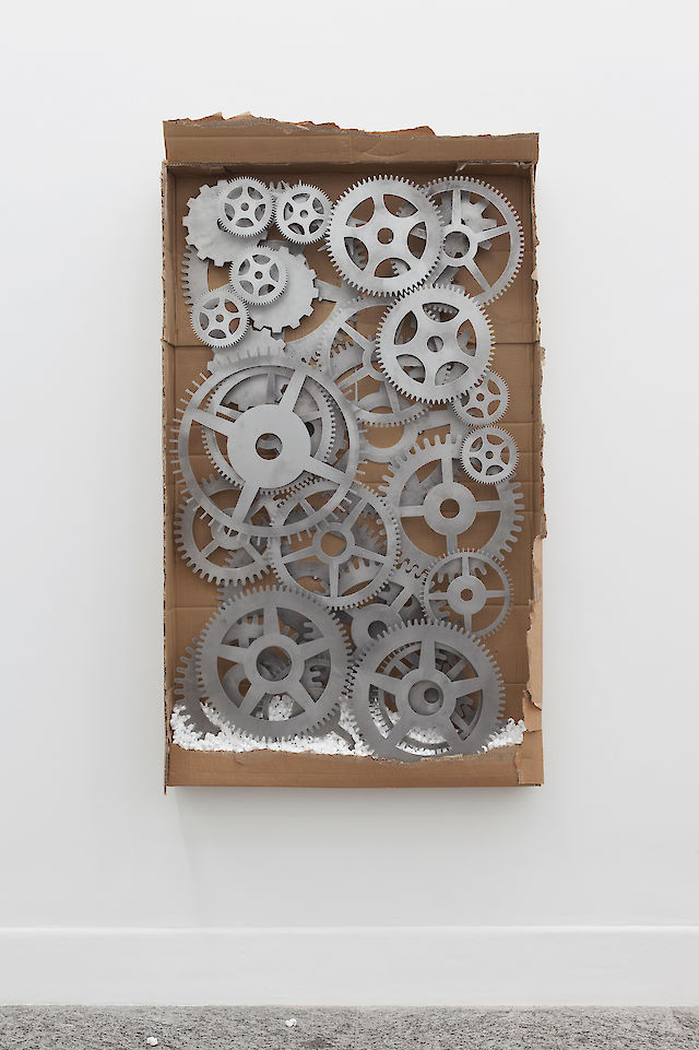 Marlie Mul, tech (#1), 2015, cardboard, steel, polystyrene, 154&nbsp;×&nbsp;92&nbsp;×&nbsp;20 cm