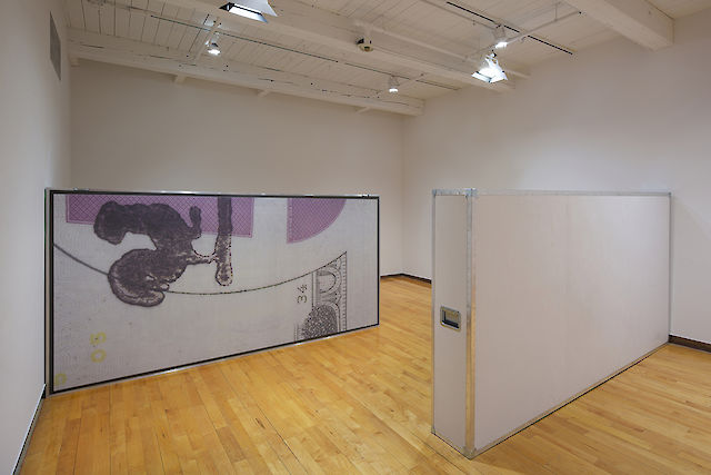 Hugh Scott-Douglas, installation view In Transit: Between Image and Object, MASS MoCA, North Adams, 2014