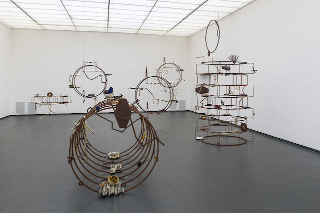 Iza Tarasewicz, installation view What Are We Made Of, Kunsthalle Darmstadt, 2019