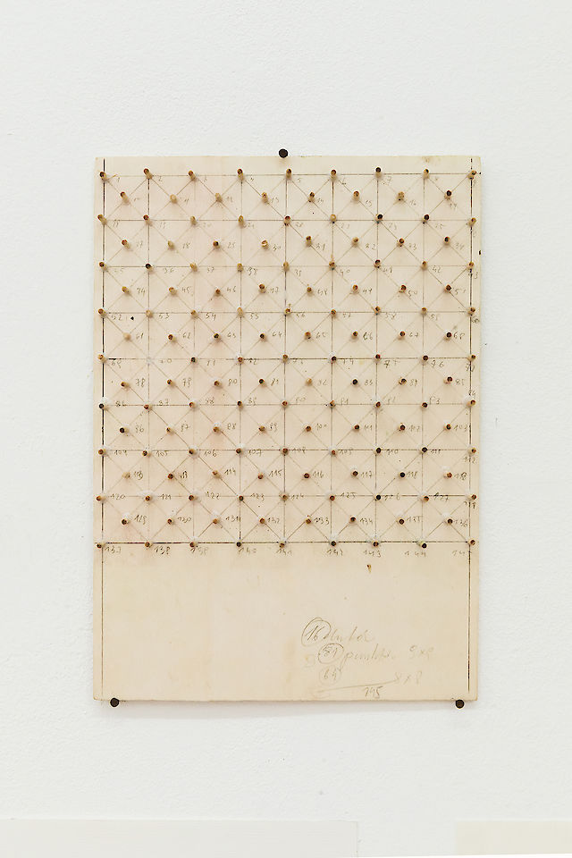 Iza Tarasewicz, Untitled, 2020, wooden board, graphite, 29&nbsp;×&nbsp;21 cm