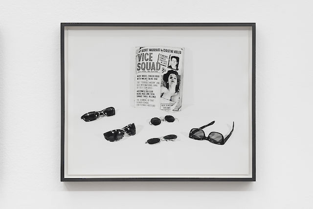 David Ostrem, Vice Squad, 1978–2001, Black and white print, framed, 40&nbsp;×&nbsp;50 cm