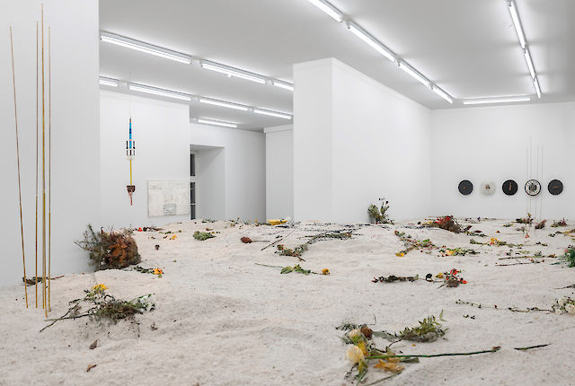 Installation view From whose ground heaven and hell compare, 2014