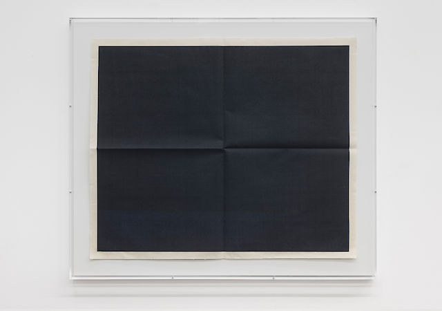 Mandla Reuter, Untitled, 2013, Framed diazotype mounted on canvas, 128&nbsp;×&nbsp;140 cm