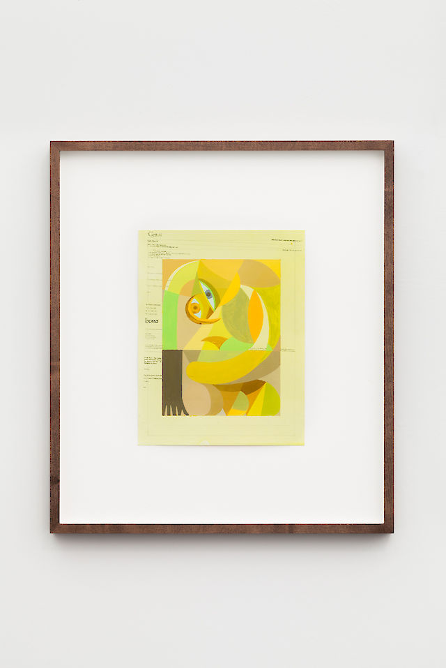 Sebastian Black, Loanzy dip surplus, 2015, Gouache and inkjet on paper, 50.80&nbsp;×&nbsp;40.64 cm