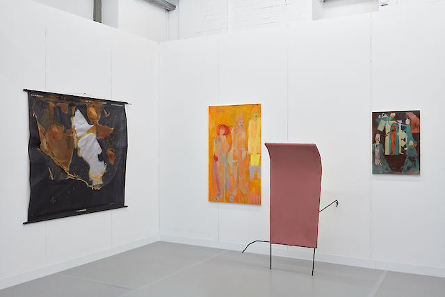 Installation view, Olga Balema and Georgia Gardner Gray