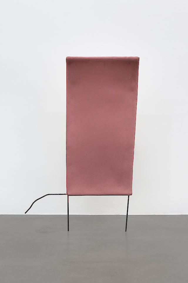 Olga Balema, Interior biomorphic attachment (Alexa) II, 2015, Steel, foam, latex, 143&nbsp;×&nbsp;90&nbsp;×&nbsp;58 cm
