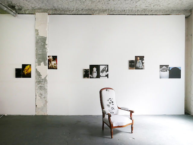 Nicolas Jasmin, installation view Marina Faust &amp; Nicolas Jasmin, Maladie d’amour, Lili Reynaud Dewar’s studio, Grenoble, France, 2018