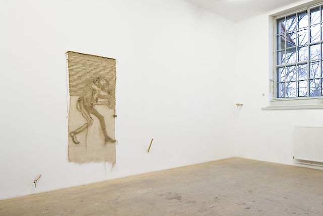 Birke Gorm, installation view I CAN SMILE AT THE PAST, The Academy of Fine Arts, Vienna, 2018