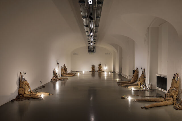 Birke Gorm, installation view dead stock, MAK Museum of Applied Arts, 2023, photo by Kun​st​-doku​men​ta​tion​.com