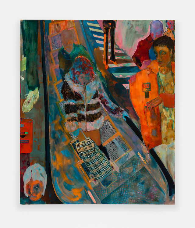 Georgia Gardner Gray, Eye Season, 2018, Oil on canvas, 160&nbsp;×&nbsp;140 cm