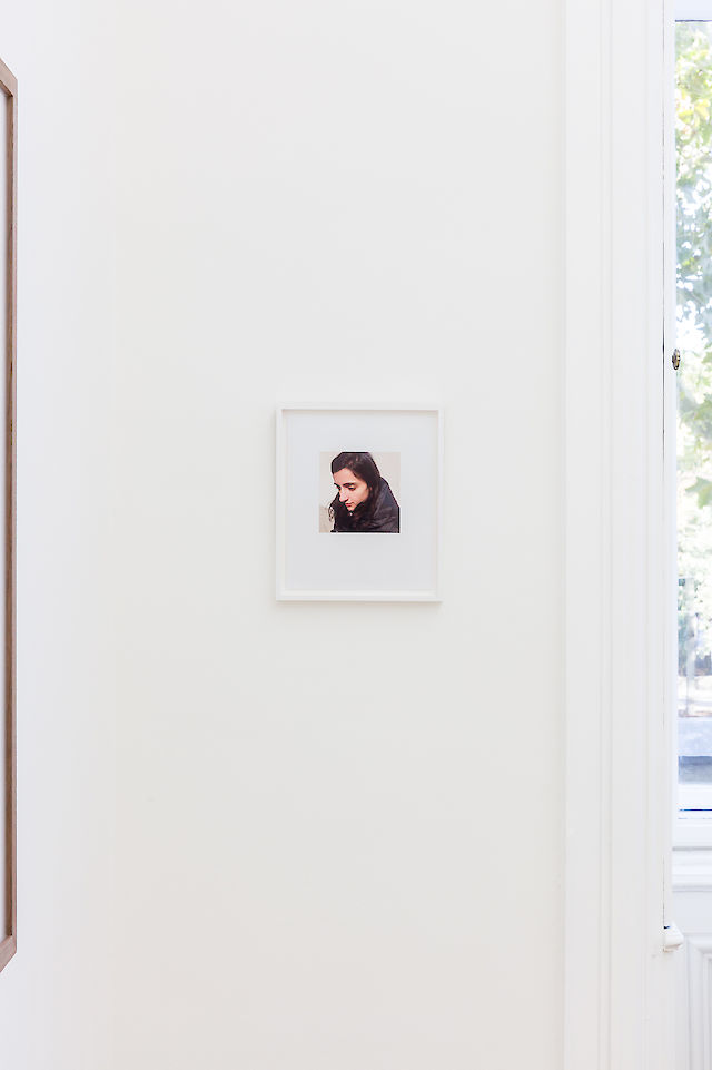 Installation view All’estero &amp; Dr. K.’s Badereise nach Riva: Version B, 2018: Miriam Yammad, _​Self Portrait, 2008–2018, Digital colour prints, 23,2&nbsp;×&nbsp;27,7 cm