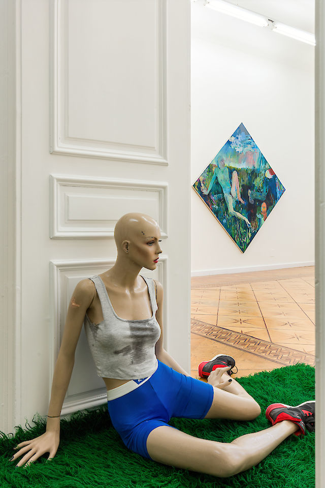 Georgia Gardner Gray, installation view Buddha Bless This Show, Croy Nielsen, Vienna, 2019