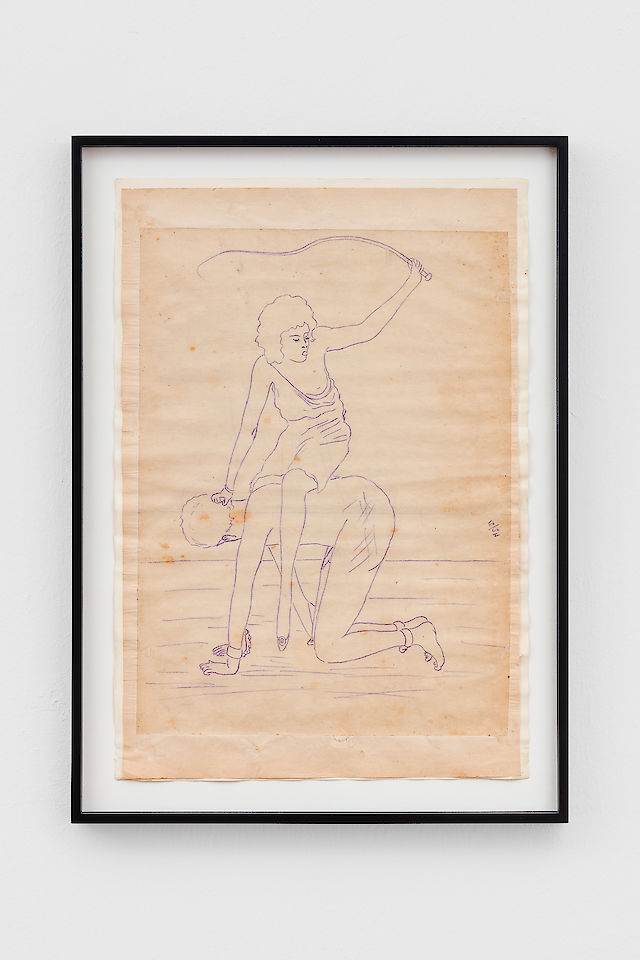 Soshiro Matsubara, Engagement, Tolerance and Hospitality, 2018 ink on paper 48&nbsp;×&nbsp;32 cm (framed 54&nbsp;×&nbsp;39.5&nbsp;×&nbsp;3 cm) Photo by Kun​st​-doku​men​ta​tion​.com