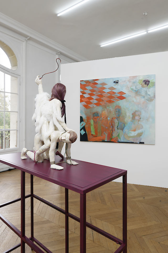 Installation view Paris Internationale 2019, Georgia Gardner Gray and Soshiro Matsubara Photo by Aurelien Mole