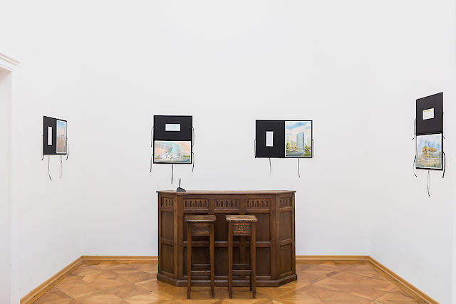 Sebastian Black, installation view New and Used Drawings, Croy Nielsen, Vienna, 2020