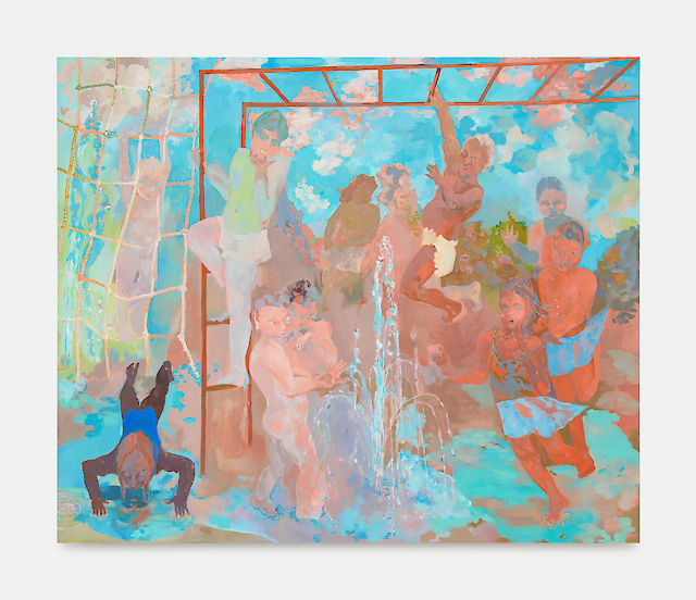 Georgia Gardner Gray, Doing the Work, 2020, Oil on canvas, 200&nbsp;×&nbsp;240&nbsp;×&nbsp;4 cm, photo by Studio Lepkowski
