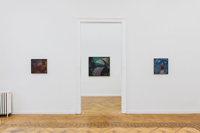 Ernst Yohji Jaeger, installation view Quince Moon, Croy Nielsen, Vienna, 2021