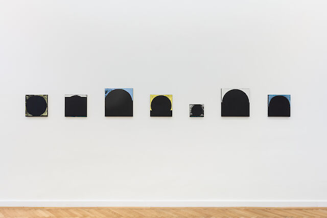 Nicolas Jasmin, installation view and bluff is a colour, Croy Nielsen, Vienna, 2021