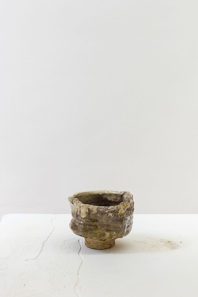Natsuko Uchino, Untitled (teabowl), 2021, Glazed stoneware, 11&nbsp;×&nbsp;11 cm