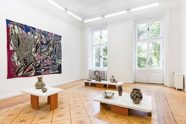 Installation view Expanded Craft, Croy Nielsen, Vienna, 2021