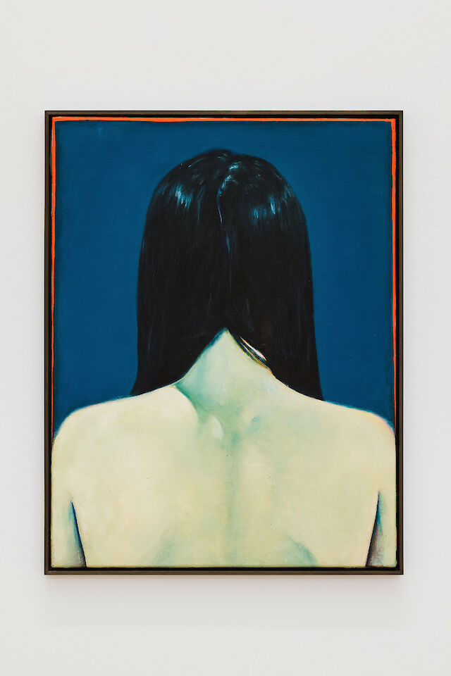 Ernst Yohji Jaeger, Untitled, 2016, Oil on canvas, 60&nbsp;×&nbsp;46&nbsp;×&nbsp;3 cm, 62&nbsp;×&nbsp;48&nbsp;×&nbsp;3 cm (framed)