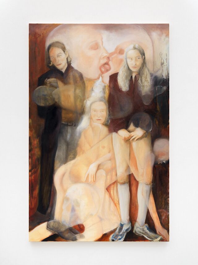 Joanna Woś, Untitled, 2021, oil on canvas, 170&nbsp;×&nbsp;110 cm