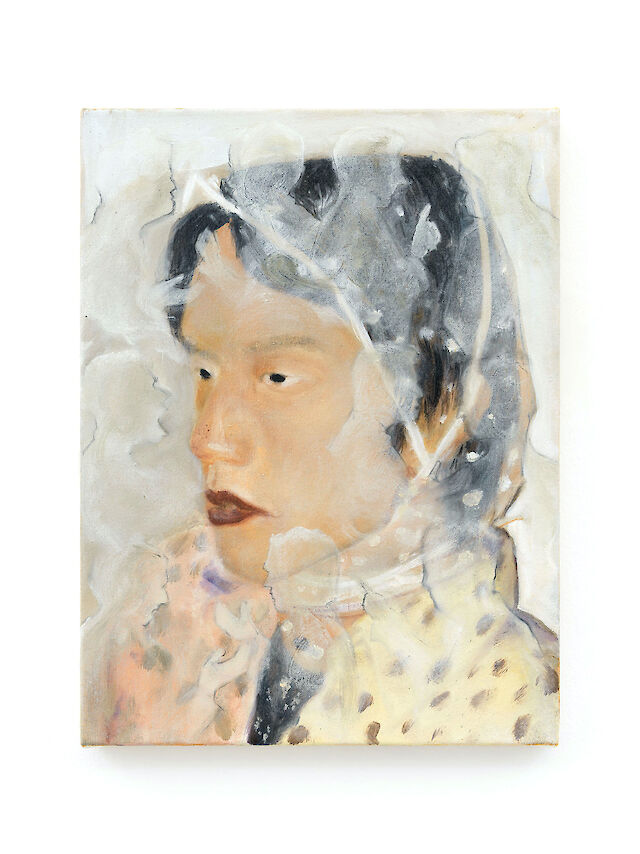 Joanna Woś, Untitled, 2021, oil on canvas, 40&nbsp;×&nbsp;30 cm