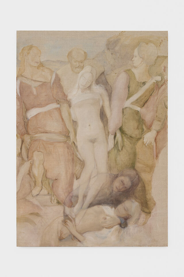 Joanna Woś, Untitled, 2023, Oil on linen, 170&nbsp;×&nbsp;120&nbsp;×&nbsp;3 cm
