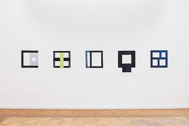 Albert Mertz installation view, Five Easy Pieces, Croy Nielsen, Vienna, 2024