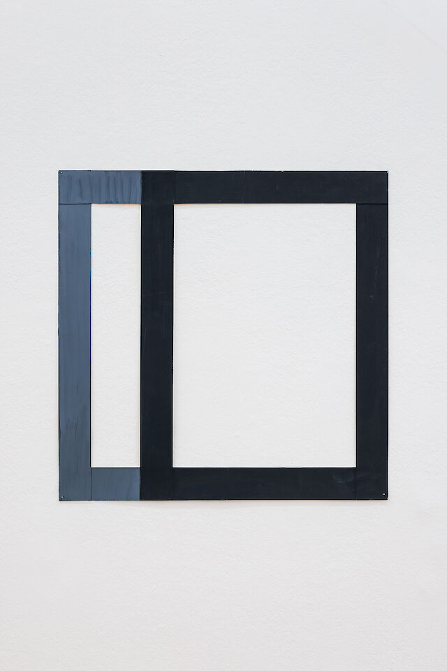 Albert Mertz, Kvadrat Rektangel, 1978, Gouache on cardboard, 51&nbsp;×&nbsp;51 cm