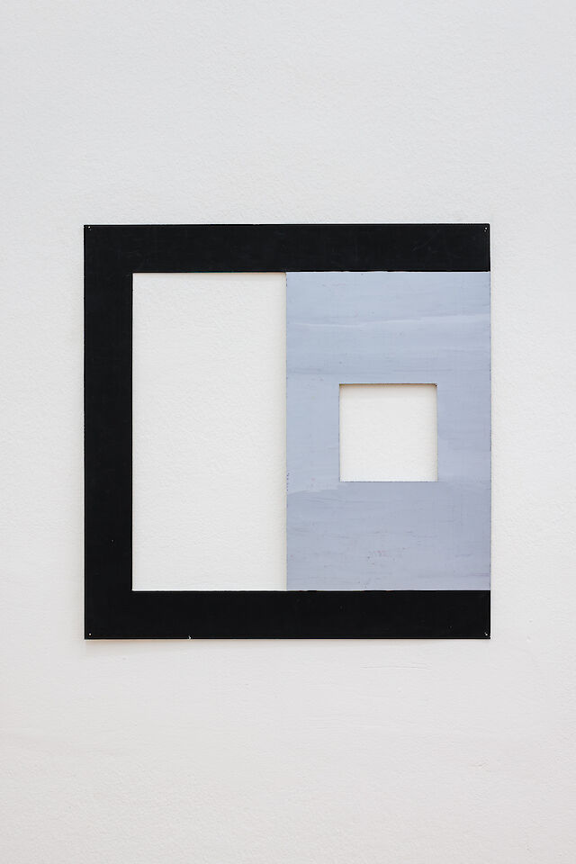 Albert Mertz, Struktur III, 1978, Gouache on cardboard, 50&nbsp;×&nbsp;51 cm